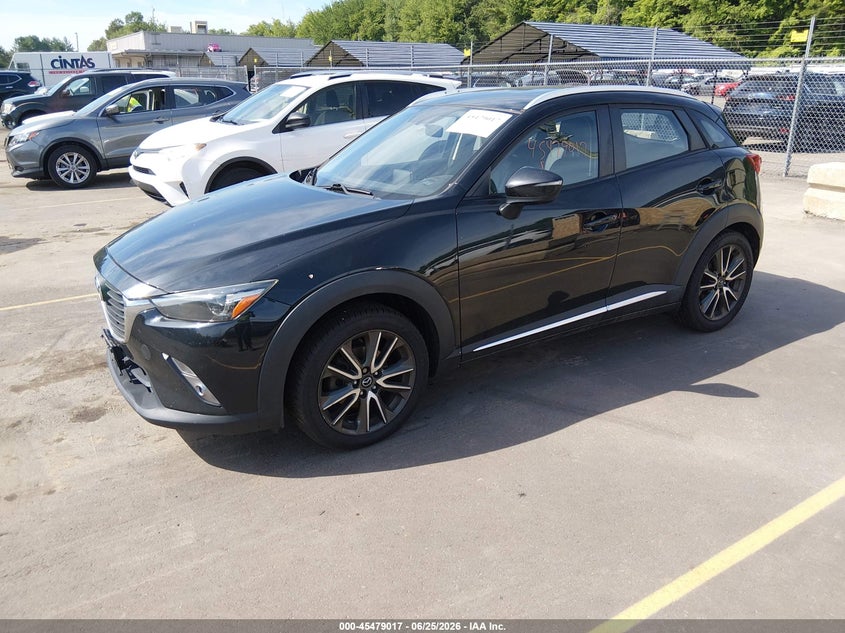 2017 Mazda Cx-3 VIN JM1DKFD75H0167343 IAAI salvage auction — NORMAL WEAR, Clear (Connecticut), sold $3,650 on 2026-07-30 (photo 2)