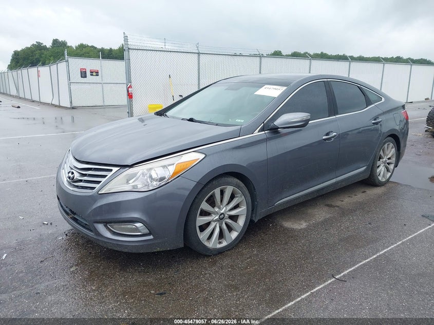 2013 Hyundai Azera VIN KMHFH4JG5DA204908 IAAI salvage auction — NORMAL WEAR, Clear (Indiana), sold $1,200 on 2026-07-09 (photo 2)