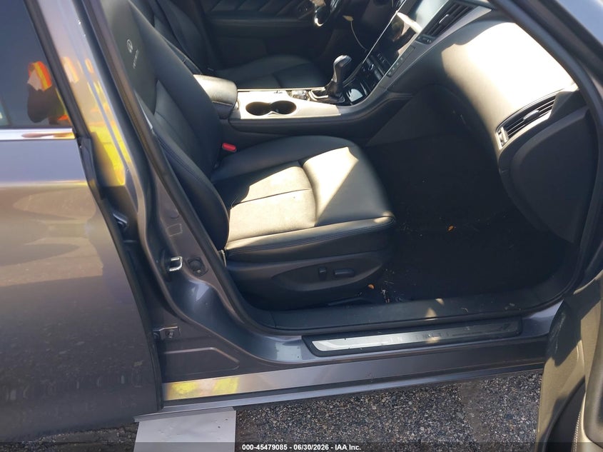 2014 Infiniti Q50 VIN JN1BV7AR7EM693944 IAAI salvage auction — REAR END, Salvage Title, sold $225 on 2026-07-20 (photo 5)
