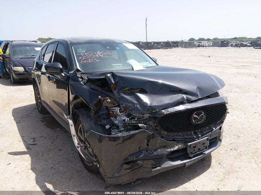 2019 Mazda Cx-5 VIN JM3KFADMXK1505476 IAAI salvage auction — FRONT END, Salvage Title, sold $4,500 on 2026-07-28 (photo 1)