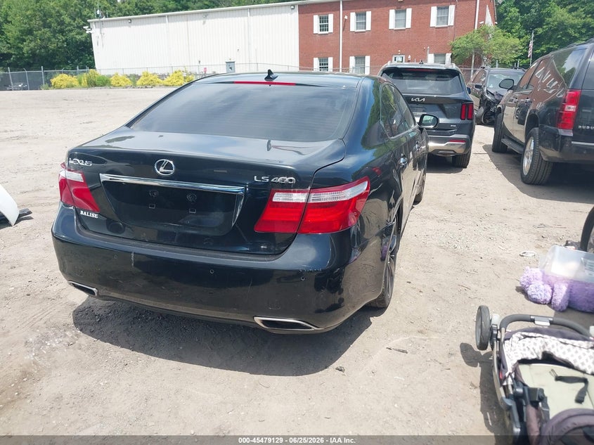 2007 Lexus Ls VIN JTHBL46F375029796 IAAI salvage auction — NORMAL WEAR, Clear (Massachusetts), sold $800 on 2026-07-14 (photo 4)