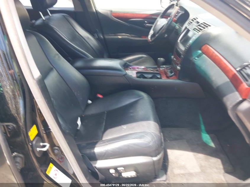 2007 Lexus Ls VIN JTHBL46F375029796 IAAI salvage auction — NORMAL WEAR, Clear (Massachusetts), sold $800 on 2026-07-14 (photo 5)