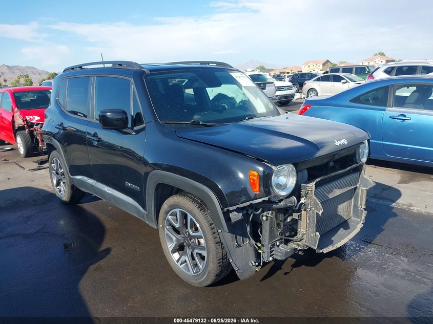 2018 Jeep Renegade VIN ZACCJABB7JPJ05240 IAAI salvage auction — FRONT END, Salvage (Arizona), sold $2,150 on 2026-07-21 (photo 1)