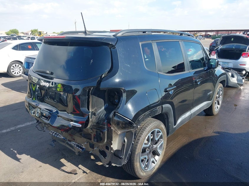 2018 Jeep Renegade VIN ZACCJABB7JPJ05240 IAAI salvage auction — FRONT END, Salvage (Arizona), sold $2,150 on 2026-07-21 (photo 4)