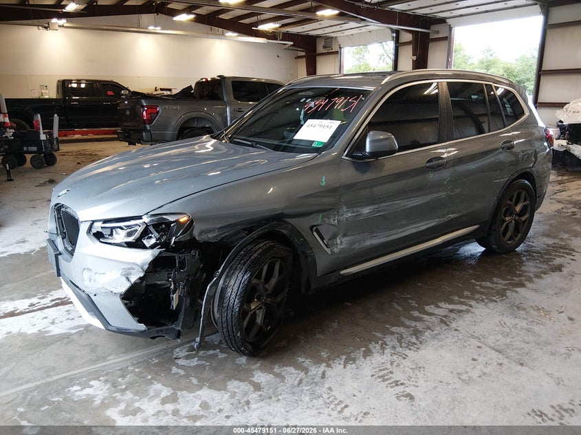 2024 BMW X3 VIN WBX57DP01RN261266 IAAI salvage auction — SIDE, Salvage (Idaho), sold $14,400 on 2026-07-29 (photo 2)