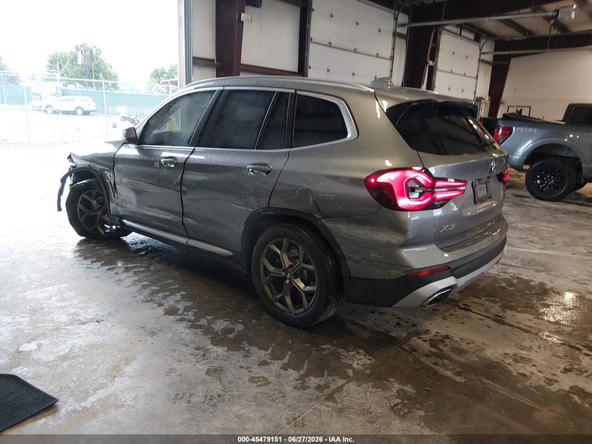 2024 BMW X3 VIN WBX57DP01RN261266 IAAI salvage auction — SIDE, Salvage (Idaho), sold $14,400 on 2026-07-29 (photo 3)