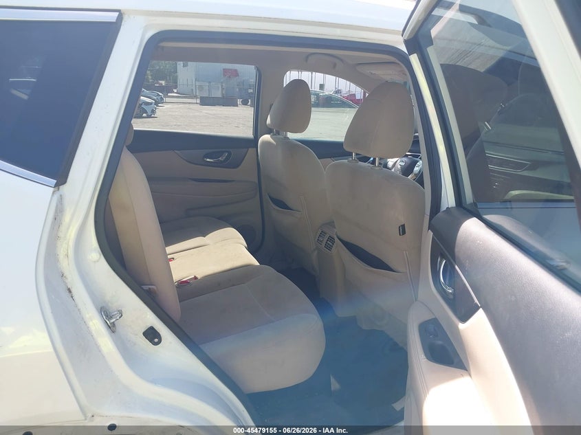 2016 Nissan Rogue VIN KNMAT2MT7GP610748 IAAI salvage auction — REAR END, Salvage Title, sold $1,200 on 2026-07-21 (photo 8)
