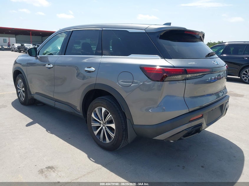 2025 Infiniti Qx60 VIN 5N1AL1ER6SC333857 IAAI salvage auction — WATER/FLOOD, Salvage (Texas), sold $11,600 on 2026-07-16 (photo 3)