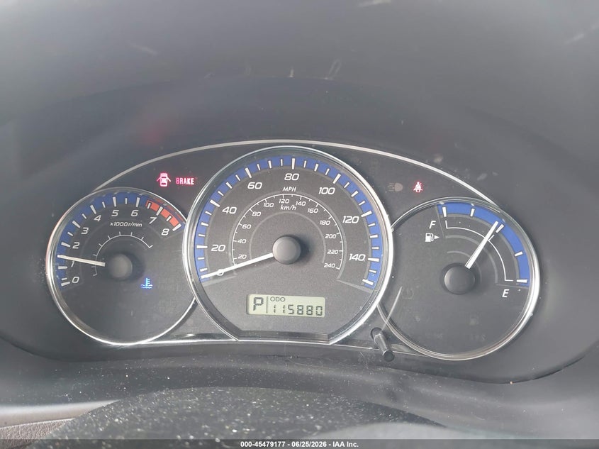 2013 Subaru Forester VIN JF2SHAFC9DH425752 IAAI salvage auction — NORMAL WEAR, Original (Texas), sold $250 on 2026-07-09 (photo 7)