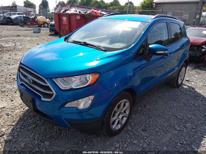 2020 Ford Ecosport VIN MAJ3S2GE6LC344168 IAAI salvage auction — RIGHT FRONT, Salvage (West Virginia), sold $975 on 2026-07-29 (photo 2)