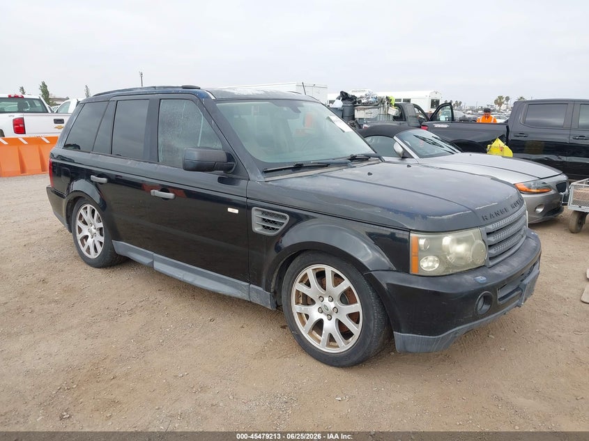 2007 Land rover Range rover sport VIN SALSF25457A107640 IAAI salvage auction — NORMAL WEAR, Clear - Dealer Only (California), sold $325 on 2026-07-29 (photo 1)