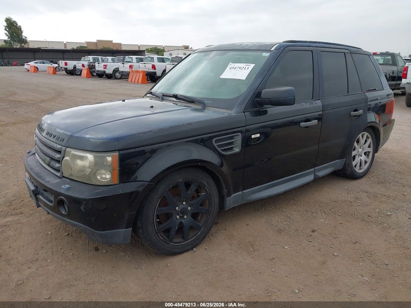 2007 Land rover Range rover sport VIN SALSF25457A107640 IAAI salvage auction — NORMAL WEAR, Clear - Dealer Only (California), sold $325 on 2026-07-29 (photo 2)