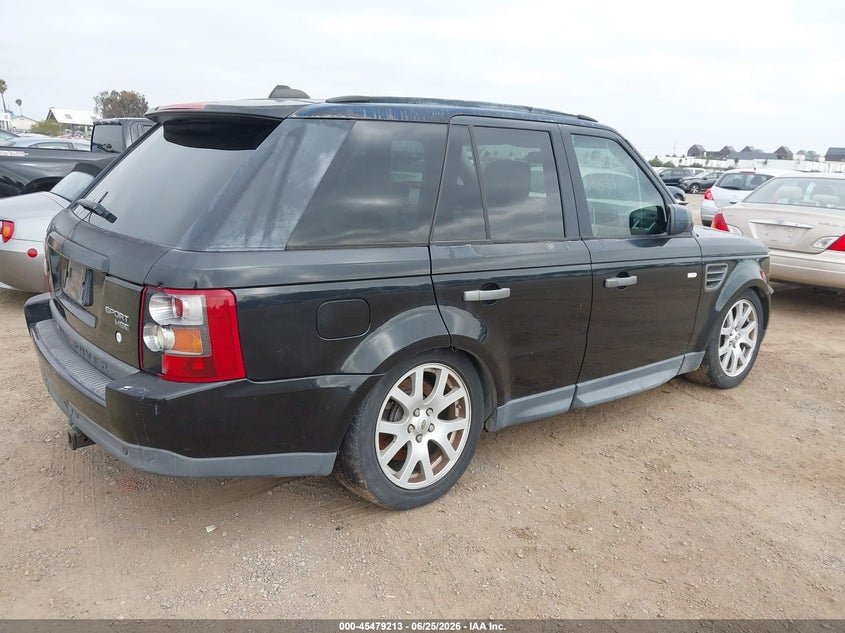 2007 Land rover Range rover sport VIN SALSF25457A107640 IAAI salvage auction — NORMAL WEAR, Clear - Dealer Only (California), sold $325 on 2026-07-29 (photo 4)