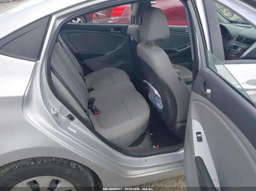 2015 Hyundai Accent VIN KMHCT4AE0FU906555 IAAI salvage auction — FRONT END, Salvage (Ohio), sold $1,300 on 2026-07-15 (photo 8)