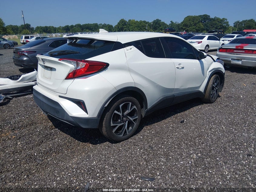 2018 Toyota C-hr VIN NMTKHMBXXJR002063 IAAI salvage auction — FRONT END, Salvage (South Carolina), sold $3,050 on 2026-07-28 (photo 4)
