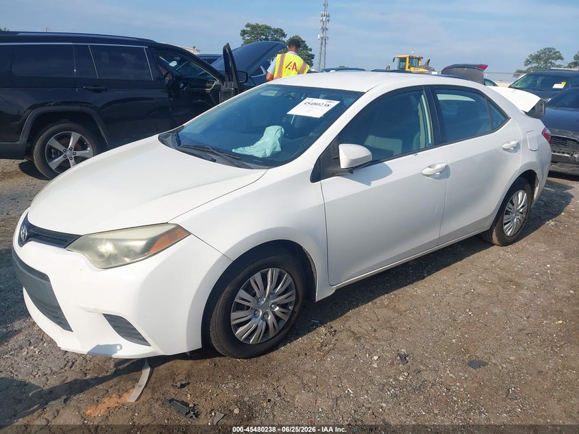 2015 Toyota Corolla VIN 5YFBURHE5FP280823 IAAI salvage auction — REAR END, Salvage (Georgia), sold $1,950 on 2026-08-02 (photo 2)