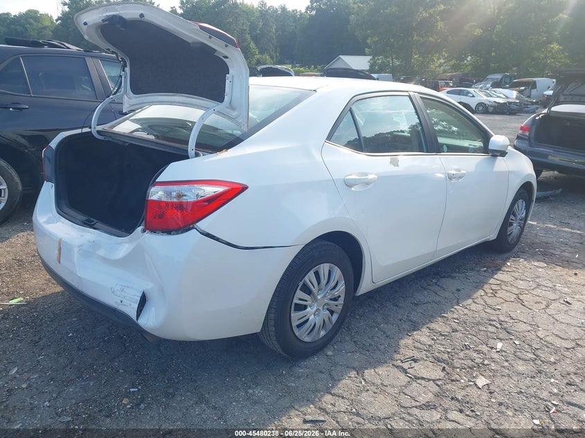 2015 Toyota Corolla VIN 5YFBURHE5FP280823 IAAI salvage auction — REAR END, Salvage (Georgia), sold $1,950 on 2026-08-02 (photo 4)