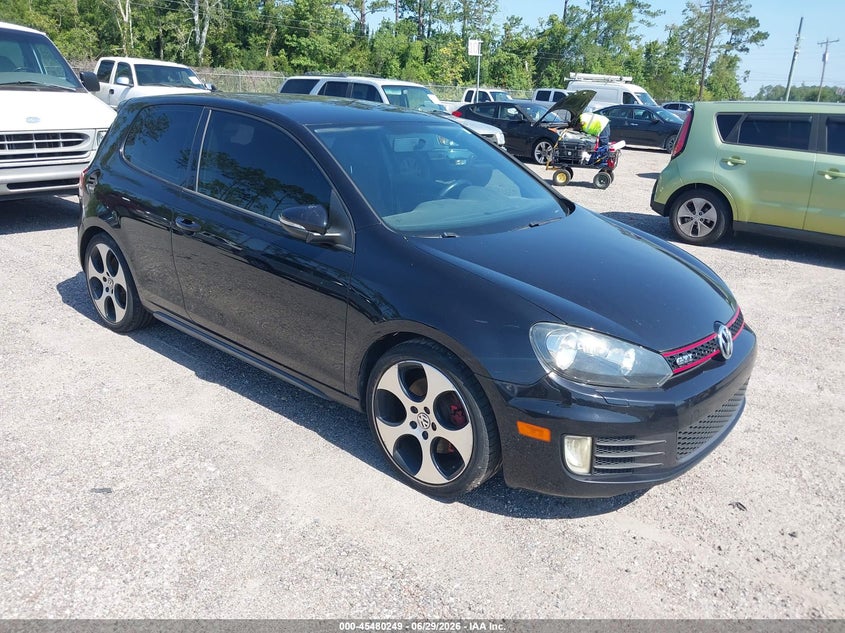 2013 Volkswagen Gti VIN WVWEV7AJ7DW127032 IAAI salvage auction — FRONT END, Salvage (North Carolina), sold $1,150 on 2026-08-11 (photo 1)