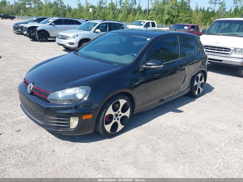 2013 Volkswagen Gti VIN WVWEV7AJ7DW127032 IAAI salvage auction — FRONT END, Salvage (North Carolina), sold $1,150 on 2026-08-11 (photo 2)