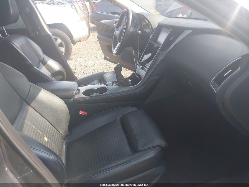 2018 Infiniti Q50 VIN JN1EV7AR0JM445025 IAAI salvage auction — WATER/FLOOD, Salvage Title, sold $25 on 2026-07-21 (photo 5)