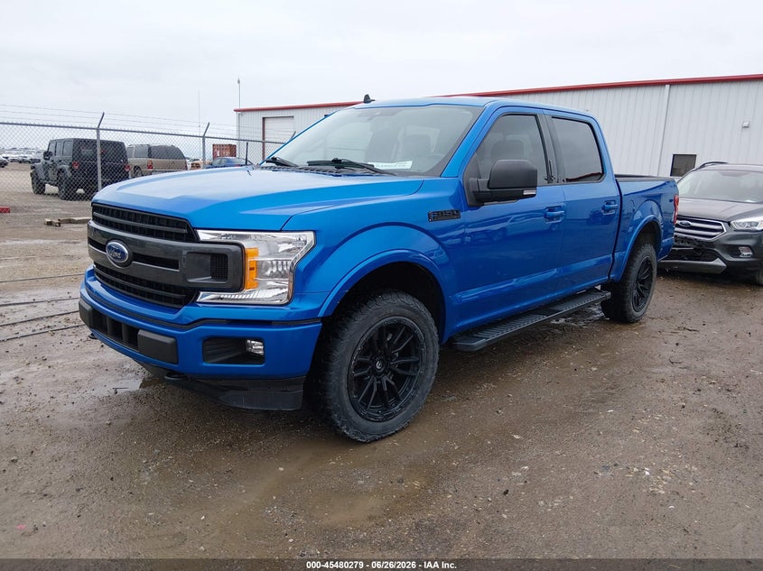 2020 Ford F-150 VIN 1FTEW1EP2LKD03225 IAAI salvage auction — HAIL, Salvage (Kansas), sold $12,600 on 2026-08-01 (photo 2)