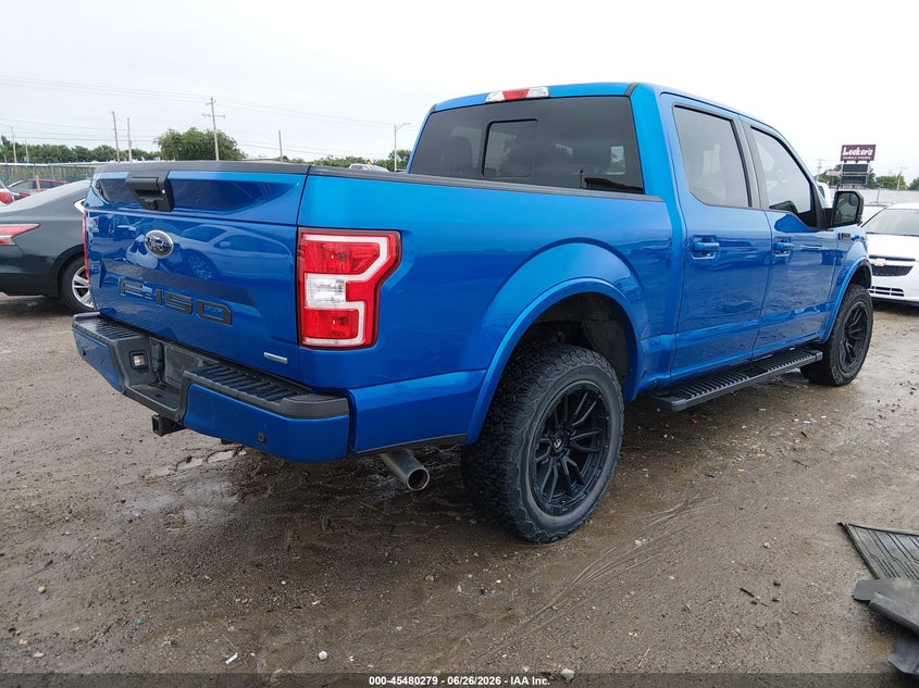 2020 Ford F-150 VIN 1FTEW1EP2LKD03225 IAAI salvage auction — HAIL, Salvage (Kansas), sold $12,600 on 2026-08-01 (photo 4)