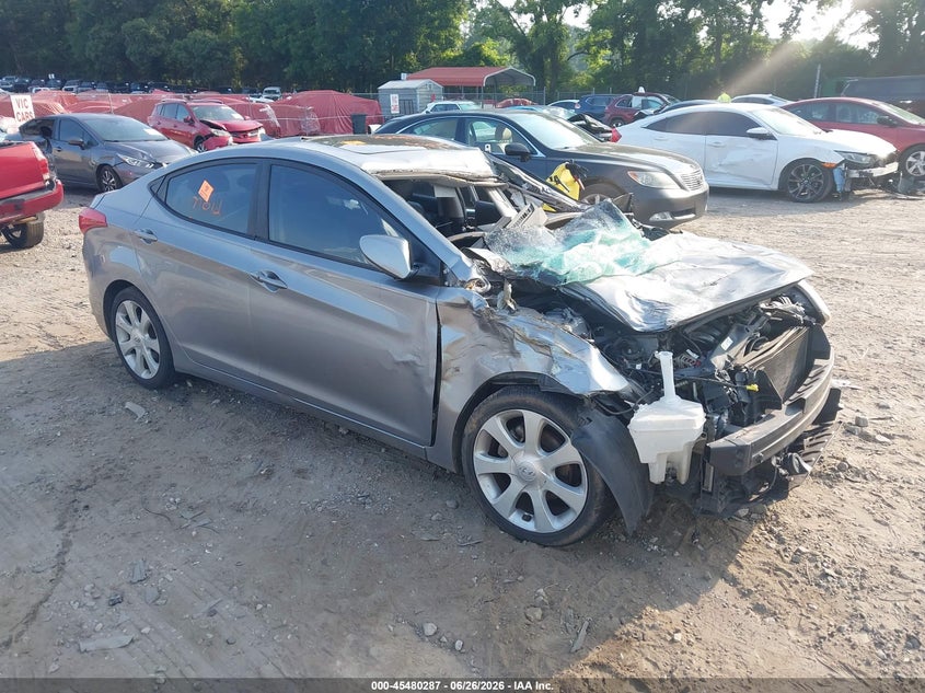 2012 Hyundai Elantra VIN KMHDH4AE2CU479350 IAAI salvage auction — ROLLOVER, Salvage (Georgia), sold $375 on 2026-07-31 (photo 1)