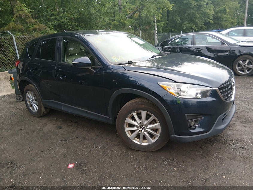 2016 Mazda Cx-5 VIN JM3KE4CY9G0653561 IAAI salvage auction — FRONT & REAR, Salvage - 75% Or Less (Maryland), sold $2,850 on 2026-07-22 (photo 1)