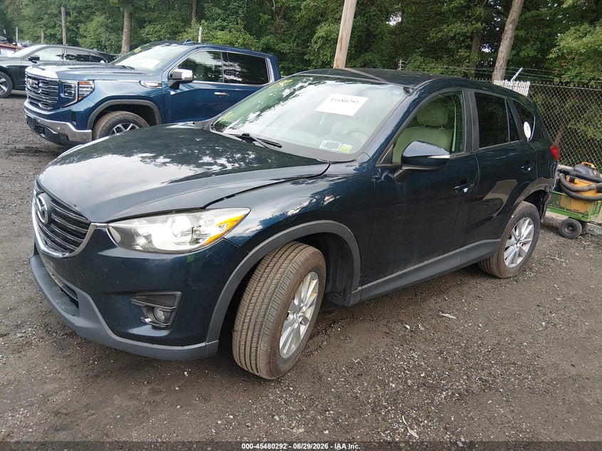 2016 Mazda Cx-5 VIN JM3KE4CY9G0653561 IAAI salvage auction — FRONT & REAR, Salvage - 75% Or Less (Maryland), sold $2,850 on 2026-07-22 (photo 2)