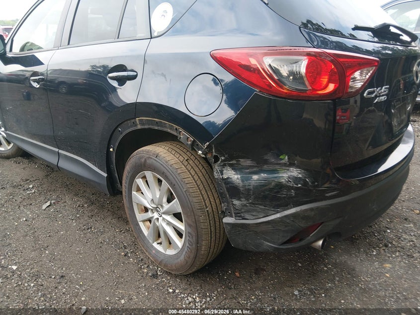 2016 Mazda Cx-5 VIN JM3KE4CY9G0653561 IAAI salvage auction — FRONT & REAR, Salvage - 75% Or Less (Maryland), sold $2,850 on 2026-07-22 (photo 6)