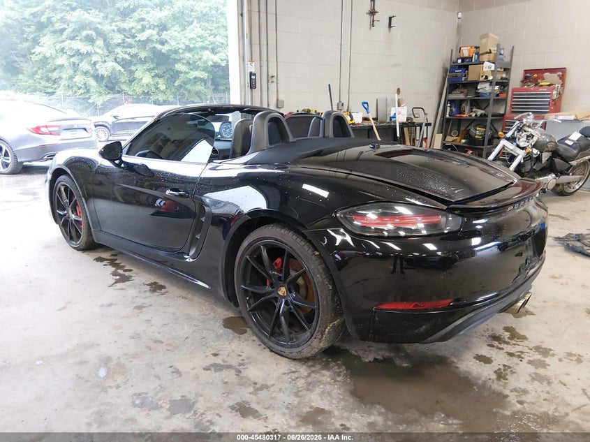 2018 Porsche 718 boxster VIN WP0CB2A87JS228350 IAAI salvage auction — UNDERCARRIAGE, Salvage (Maine), sold $17,800 on 2026-07-31 (photo 3)
