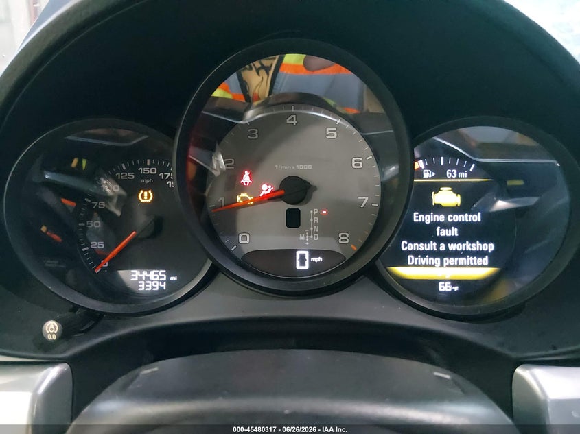 2018 Porsche 718 boxster VIN WP0CB2A87JS228350 IAAI salvage auction — UNDERCARRIAGE, Salvage (Maine), sold $15,100 on 2026-07-31 (photo 7)