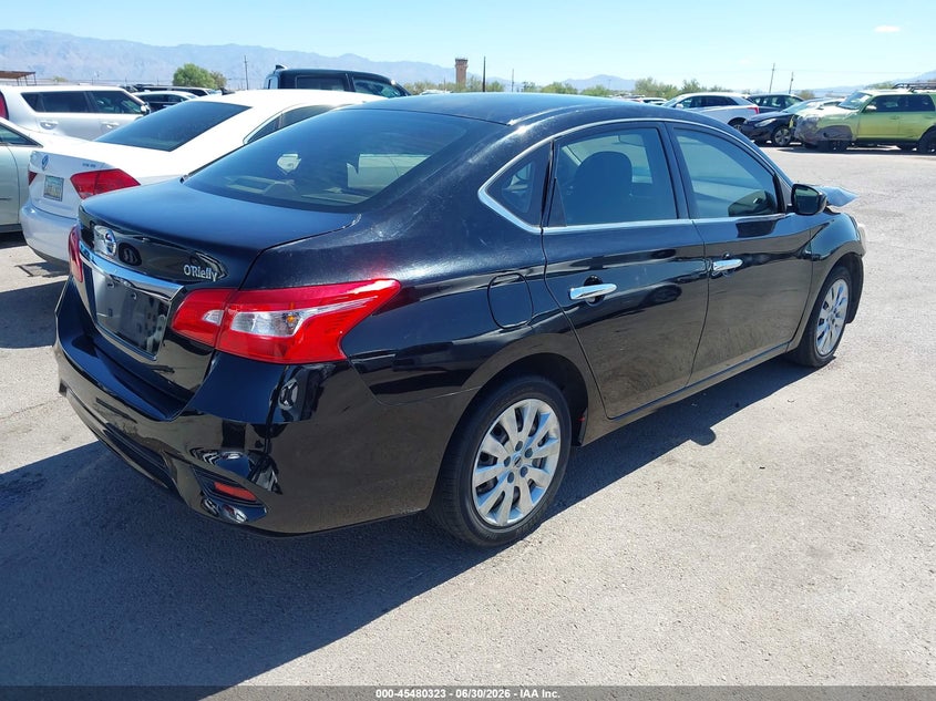 2019 Nissan Sentra VIN 3N1AB7AP1KY265458 IAAI salvage auction — LEFT FRONT, Salvage (Arizona), sold $1,075 on 2026-07-09 (photo 4)