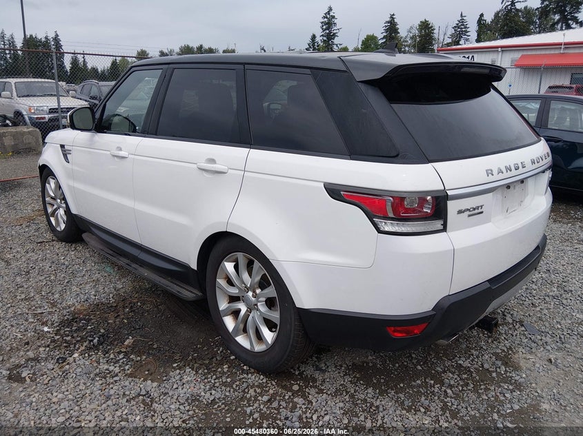 2016 Land rover Range rover sport VIN SALWR2PF8GA590712 IAAI salvage auction — STORM DAMAGE, Salvage Title, sold $4,500 on 2026-07-22 (photo 3)