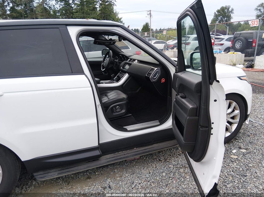 2016 Land rover Range rover sport VIN SALWR2PF8GA590712 IAAI salvage auction — STORM DAMAGE, Salvage Title, sold $4,500 on 2026-07-22 (photo 5)