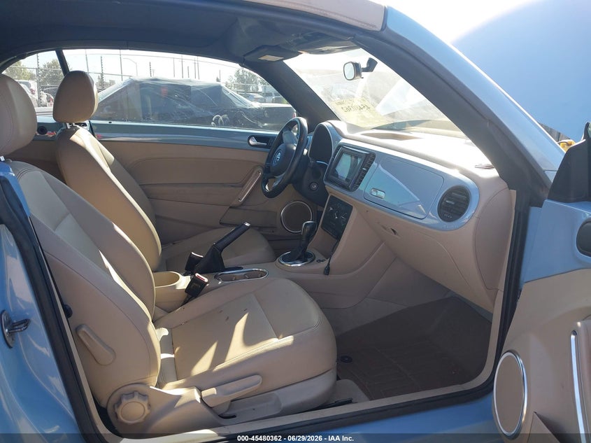 2013 Volkswagen Beetle VIN 3VW5P7AT2DM830465 IAAI salvage auction — SIDE, Salvage (California), sold $2,300 on 2026-07-09 (photo 5)