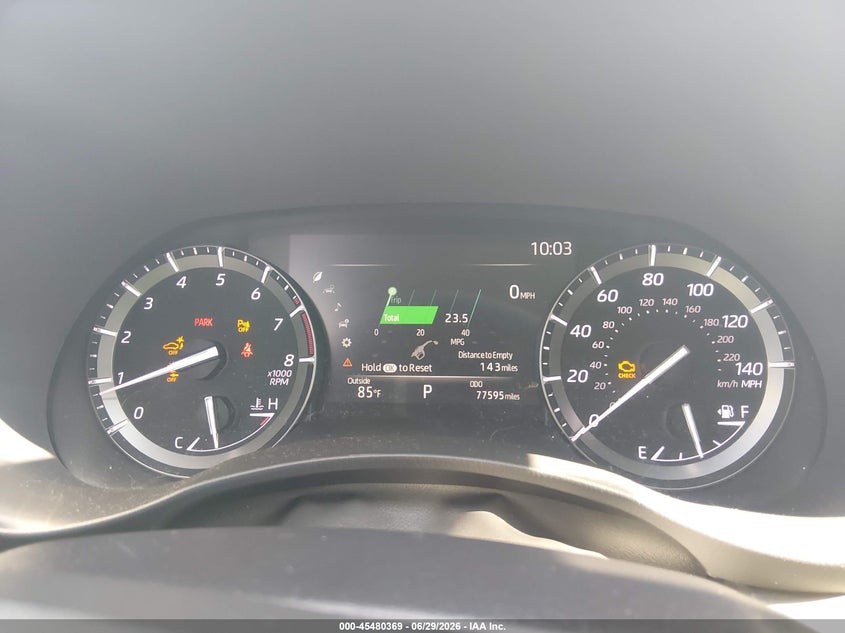 2020 Toyota Highlander VIN 5TDYZRAHXLS028357 IAAI salvage auction — FRONT END, Salvage (South Carolina), sold $16,725 on 2026-07-29 (photo 7)