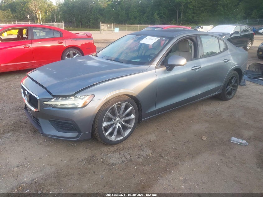 2020 Volvo S60 VIN 7JRA22TK6LG031659 IAAI salvage auction — REAR END, Salvage (Massachusetts), sold $825 on 2026-07-31 (photo 2)