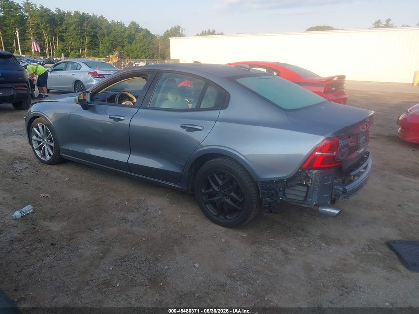 2020 Volvo S60 VIN 7JRA22TK6LG031659 IAAI salvage auction — REAR END, Salvage (Massachusetts), sold $825 on 2026-07-31 (photo 3)