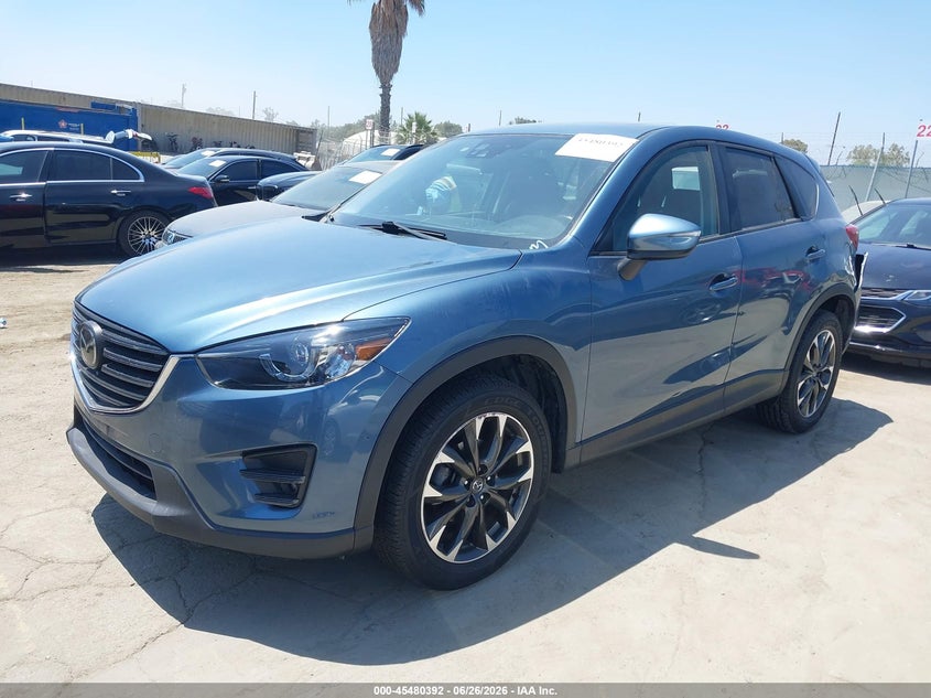 2016 Mazda Cx-5 VIN JM3KE4DY4G0618618 IAAI salvage auction — REAR END, Salvage (California), sold $2,750 on 2026-07-29 (photo 2)