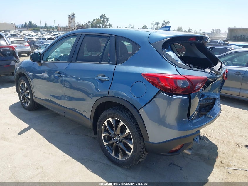 2016 Mazda Cx-5 VIN JM3KE4DY4G0618618 IAAI salvage auction — REAR END, Salvage (California), sold $2,750 on 2026-07-29 (photo 3)