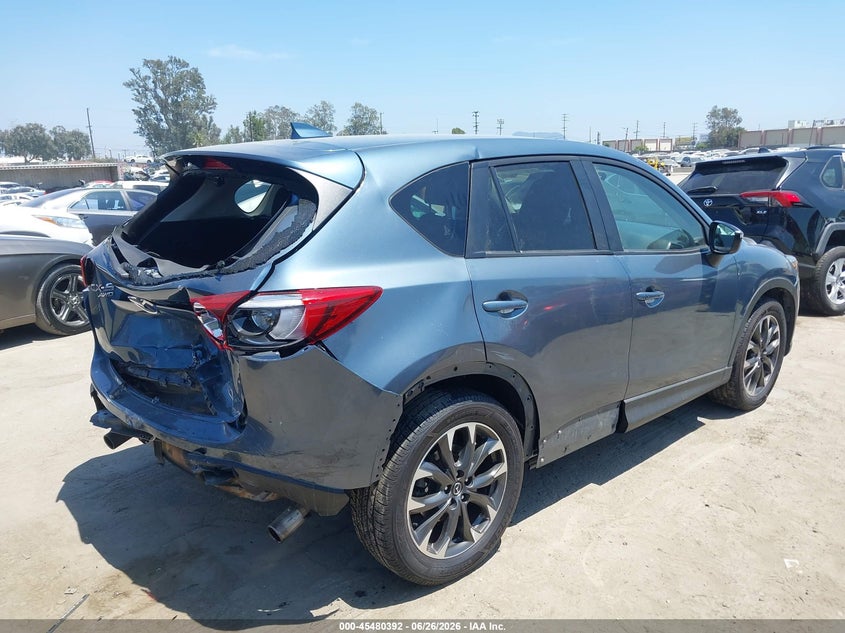 2016 Mazda Cx-5 VIN JM3KE4DY4G0618618 IAAI salvage auction — REAR END, Salvage (California), sold $2,750 on 2026-07-29 (photo 4)