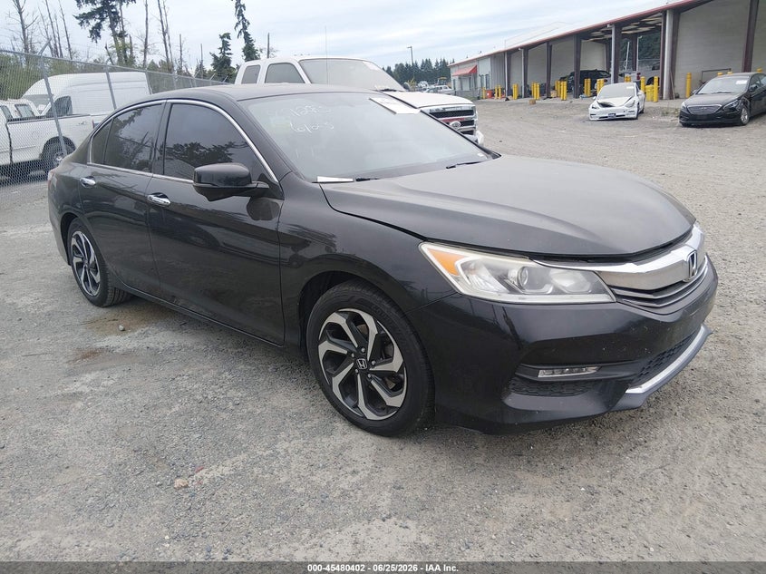 2016 Honda Accord VIN 1HGCR3F84GA005161 IAAI salvage auction — THEFT, Bill Of Sale (Washington), sold $2,575 on 2026-07-17 (photo 1)