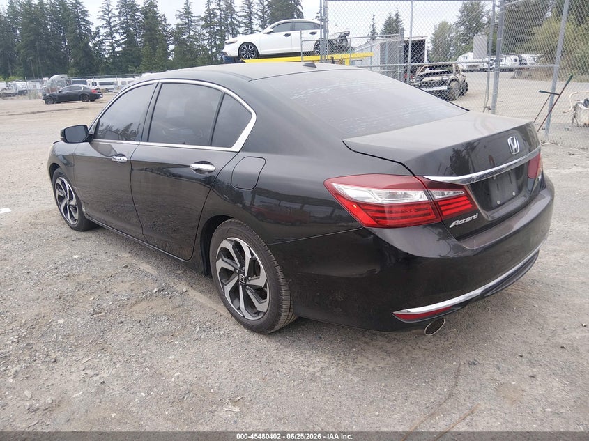 2016 Honda Accord VIN 1HGCR3F84GA005161 IAAI salvage auction — THEFT, Bill Of Sale (Washington), sold $2,575 on 2026-07-17 (photo 3)
