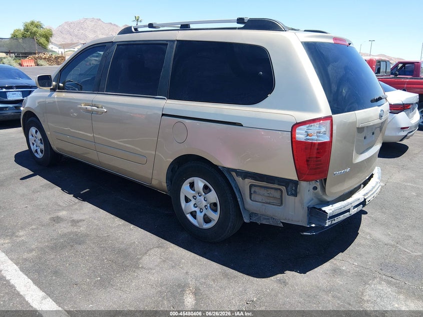 2008 Kia SEDONA VIN KNDMB233986244171 IAAI salvage auction — FRAME DAMAGE, Salvage (Nevada), sold $275 on 2026-07-12 (photo 3)