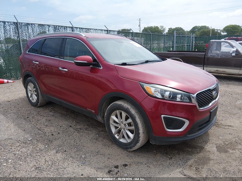 2016 Kia Sorento VIN 5XYPGDA5XGG110666 IAAI salvage auction — NORMAL WEAR, Clear (Kansas), sold $1,400 on 2026-07-17 (photo 1)