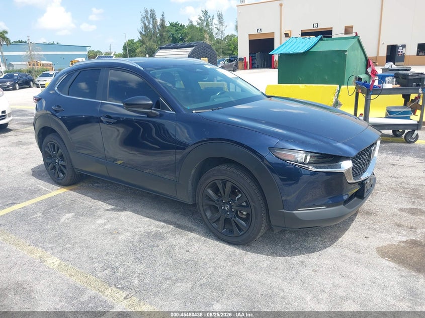 2024 Mazda Cx-30 VIN 3MVDMBBM1RM698127 IAAI salvage auction — LEFT SIDE, Enterprise Vehicles Clear Only (Texas), sold $12,200 on 2026-07-16 (photo 1)
