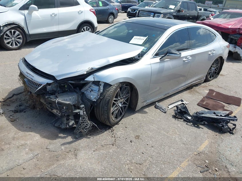 2018 Lexus Ls VIN JTHB5LFF9J5004932 IAAI salvage auction — FRONT END, Salvage Title, sold $7,150 on 2026-08-29 (photo 2)