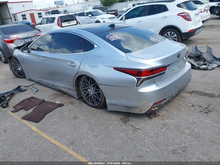 2018 Lexus Ls VIN JTHB5LFF9J5004932 IAAI salvage auction — FRONT END, Salvage Title, sold $7,150 on 2026-08-29 (photo 3)