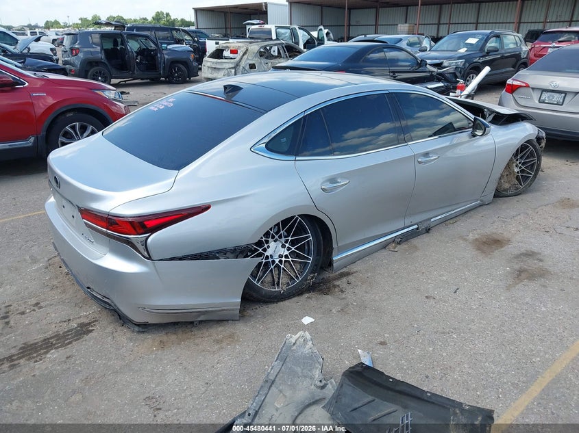 2018 Lexus Ls VIN JTHB5LFF9J5004932 IAAI salvage auction — FRONT END, Salvage Title, sold $7,150 on 2026-08-29 (photo 4)